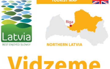 Vidzeme tourist map, Vidzeme Tourism Association