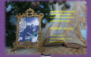 Ielūgums uz muzeja atklāšanu Salacgrīvas novadā, 11. decemrī, Vidzemes Tūrisma asociācija